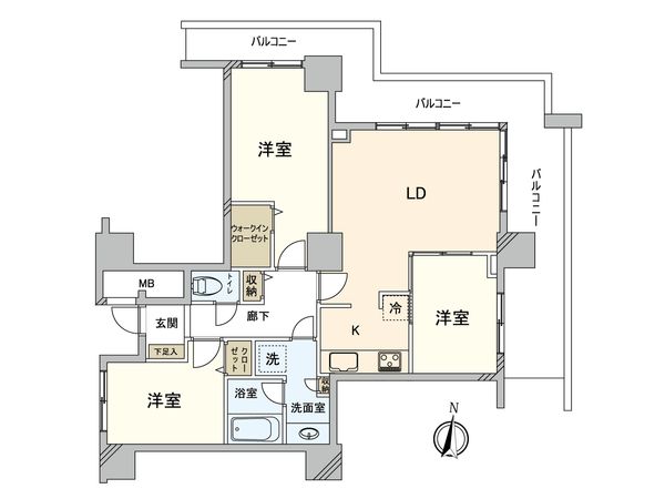 間取図(平面図)
