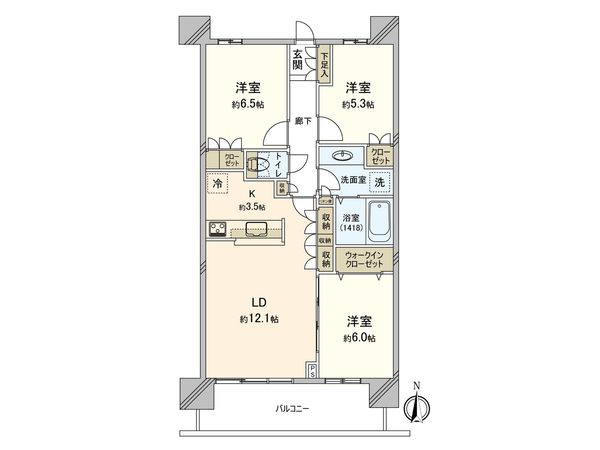 イーストコモンズ清澄白河サウスフラッツ 間取図(平面図) イーストコモンズ清澄白河サウスフラッツ 間取図(平面図)