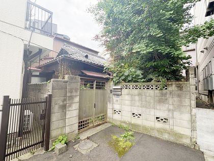 板橋区仲宿 土地 前面道路含む外観