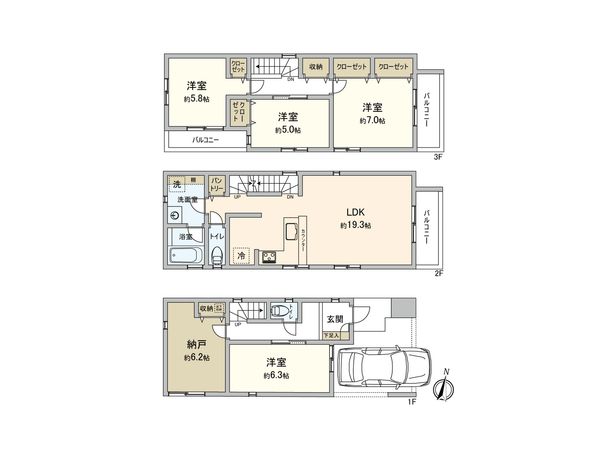 間取図(平面図)