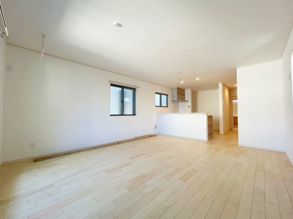 板橋区本町新築戸建1号棟 リビング