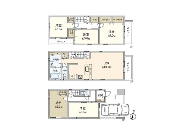 間取図(平面図)