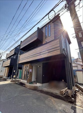 板橋区本町 新築戸建 1号棟 外観