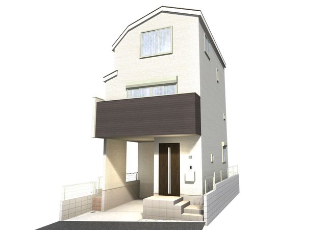 北区滝野川1丁目 新築戸建 外観 北区滝野川1丁目 新築戸建 外観