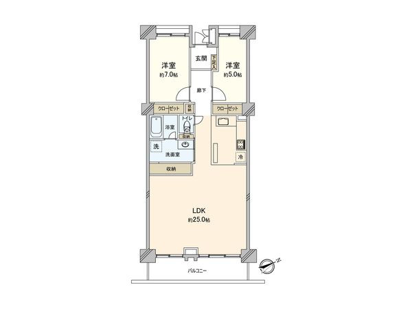 加賀ガーデンハイツ 間取図(平面図) 間取図(平面図)