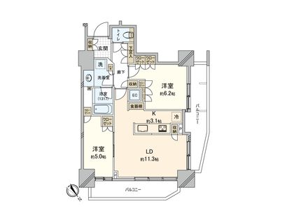 間取図(平面図)