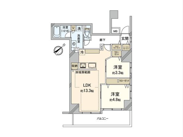 アイディーコート池袋西スターファーロ 間取図(平面図) アイディーコート池袋西スターファーロ 間取図(平面図)