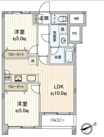 板橋スカイプラザ 間取図(平面図) 間取図(平面図)