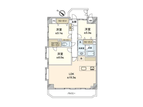 間取図(平面図)