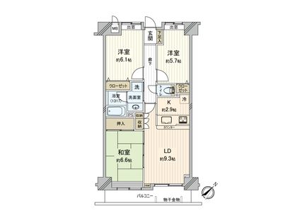 間取図(平面図)
