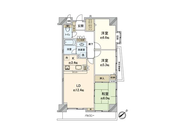 間取図(平面図)