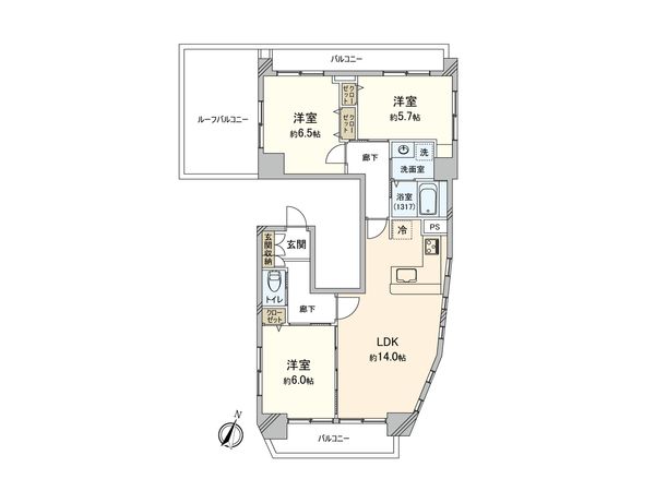 間取図(平面図)