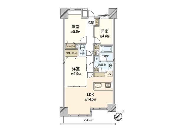 藤和シティホームズ板橋ADVANTIA 間取図(平面図) 藤和シティホームズ板橋ADVANTIA 間取図(平面図)