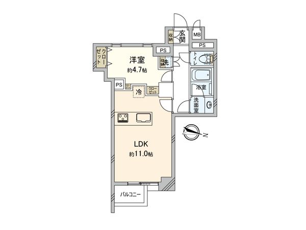 ライオンズマンション西巣鴨駅前 間取図(平面図) 間取図(平面図)