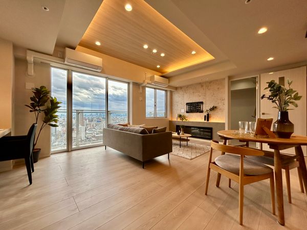 パークタワー滝野川 リビング