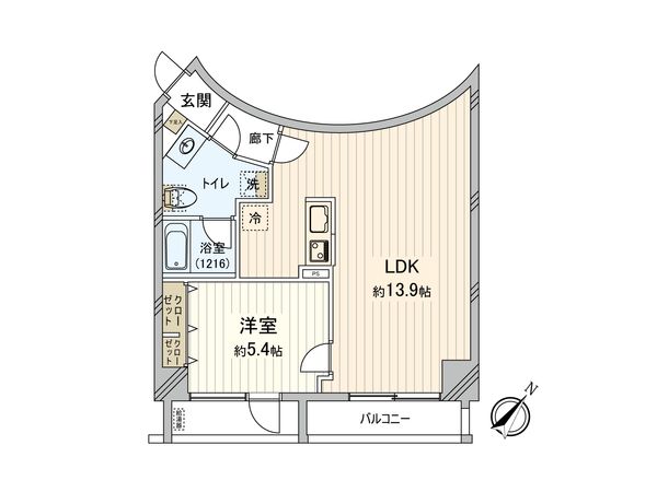 池袋シティハウス 間取図(平面図)