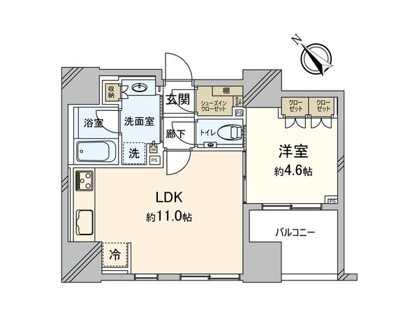 パークハウス大山 間取図(平面図) 間取図(平面図)