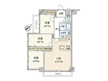 間取図(平面図)