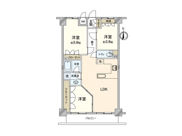 グレイス板橋 間取図(平面図)