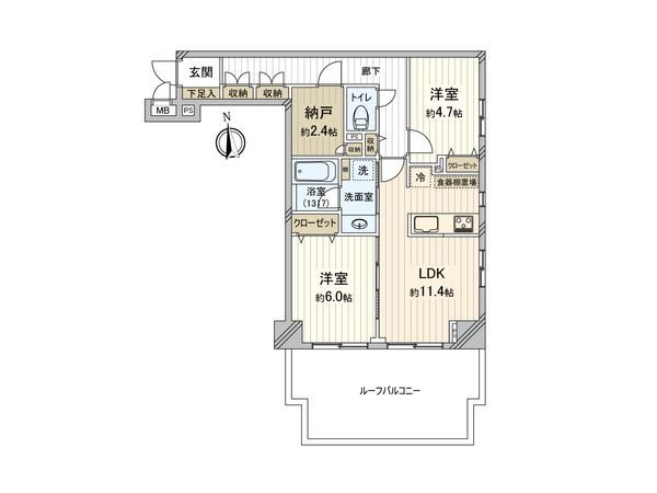 ルピナス大山グランドタワー iステージ 間取図(平面図) ルピナス大山グランドタワー iステージ 間取図(平面図)