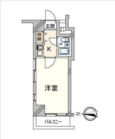パレドール池袋北 間取図(平面図) 間取図(平面図)