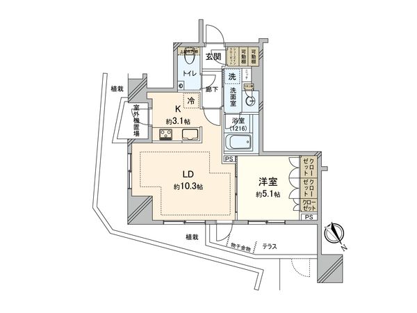 間取図(平面図)