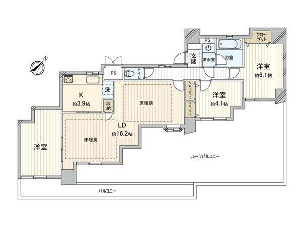 ライオンズステーションプラザ板橋・滝野川 間取図(平面図) ライオンズステーションプラザ板橋・滝野川 間取図(平面図)