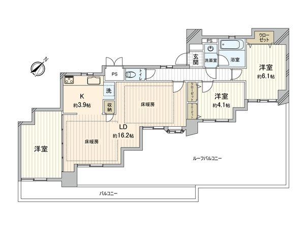 ライオンズステーションプラザ板橋・滝野川 間取図(平面図) ライオンズステーションプラザ板橋・滝野川 間取図(平面図)