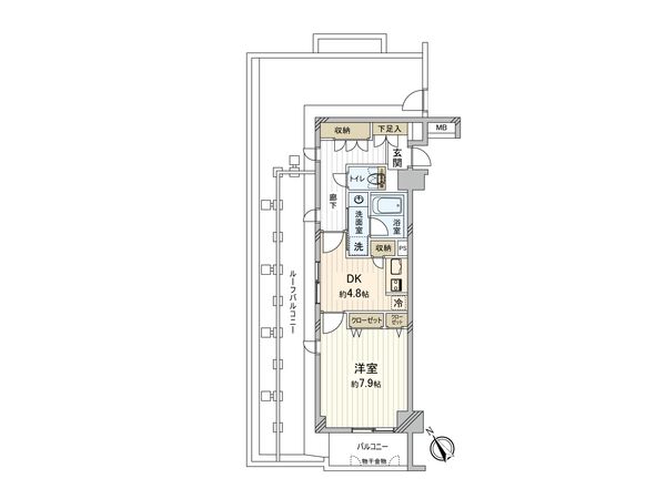 モア・クレスト上池袋 間取図(平面図) モア・クレスト上池袋 間取図(平面図)