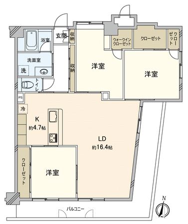 間取図(平面図)