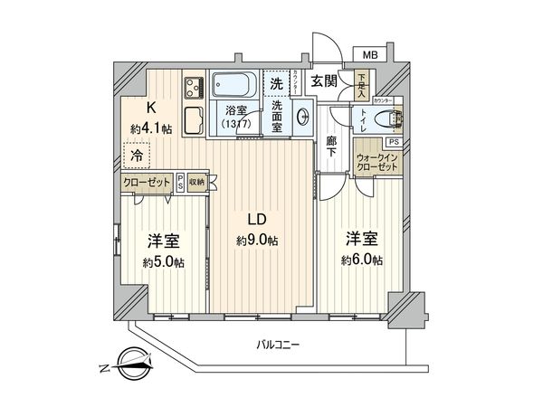 パレステージ板橋 間取図(平面図) パレステージ板橋 間取図(平面図)