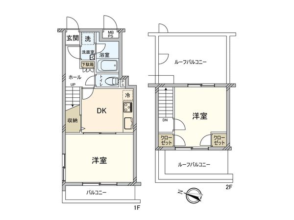 日神パレス板橋本町 間取図(平面図) 日神パレス板橋本町 間取図(平面図)