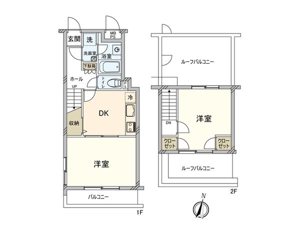 日神パレス板橋本町 間取図(平面図) 日神パレス板橋本町 間取図(平面図)