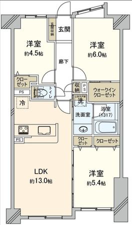ヴェルレージュ飛鳥山公園 間取図(平面図) ヴェルレージュ飛鳥山公園 間取図(平面図)