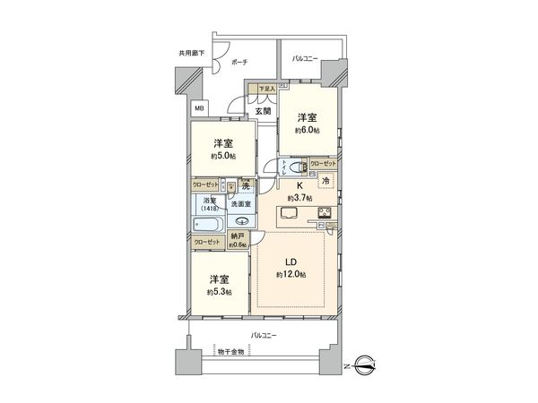 間取図(平面図)