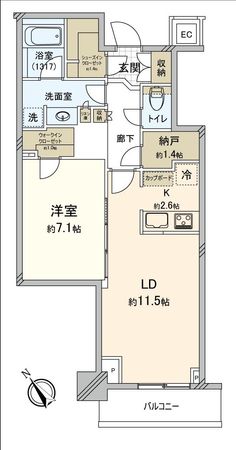 間取図(平面図)