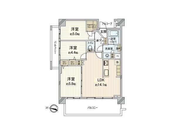 間取図(平面図)