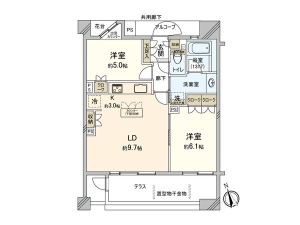 パークホームズ板橋ブロッサムアヴェニュー 間取図(平面図) 間取図(平面図)