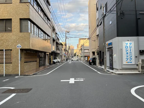 前面道路