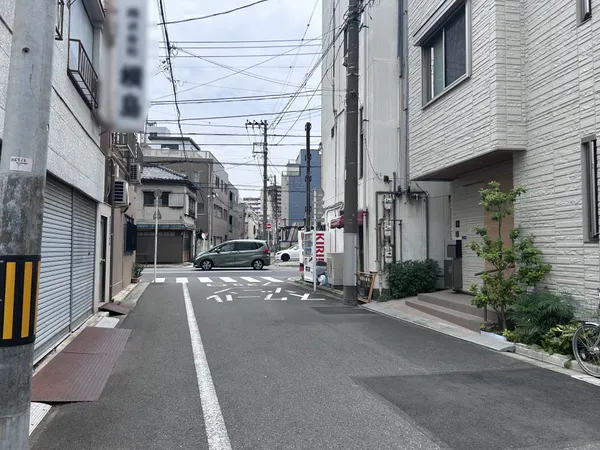 前面道路
