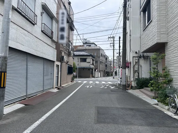 前面道路