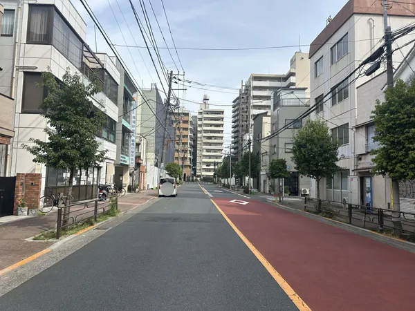 前面道路