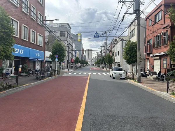 前面道路