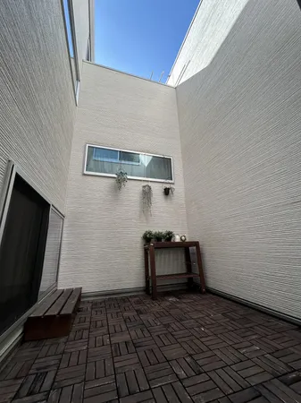 水栓付のインナーテラス