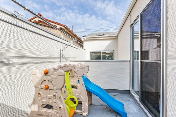 南側バルコニー