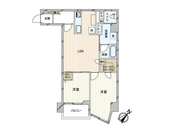 鶯谷タウンプラザ 間取図(平面図)