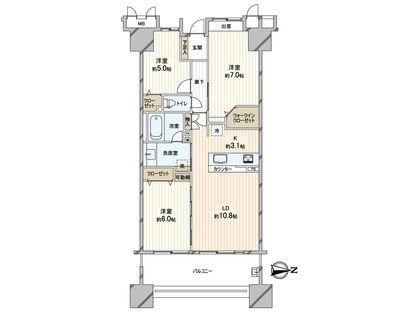 間取図(平面図)