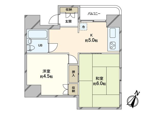 SSKグリーンパーク三ノ輪 間取図(平面図)