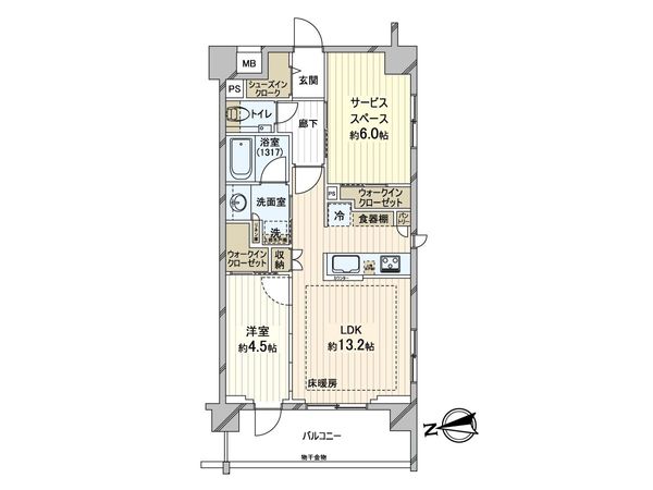 エクセレントシティ南千住ブルーム 間取図(平面図) エクセレントシティ南千住ブルーム 間取図(平面図)