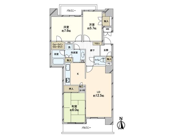 間取図(平面図)